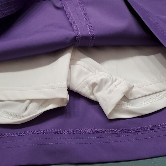 CROSS, women's skort. Purple with pockets size 12 usa size 42 European size. - Picture 4 of 12